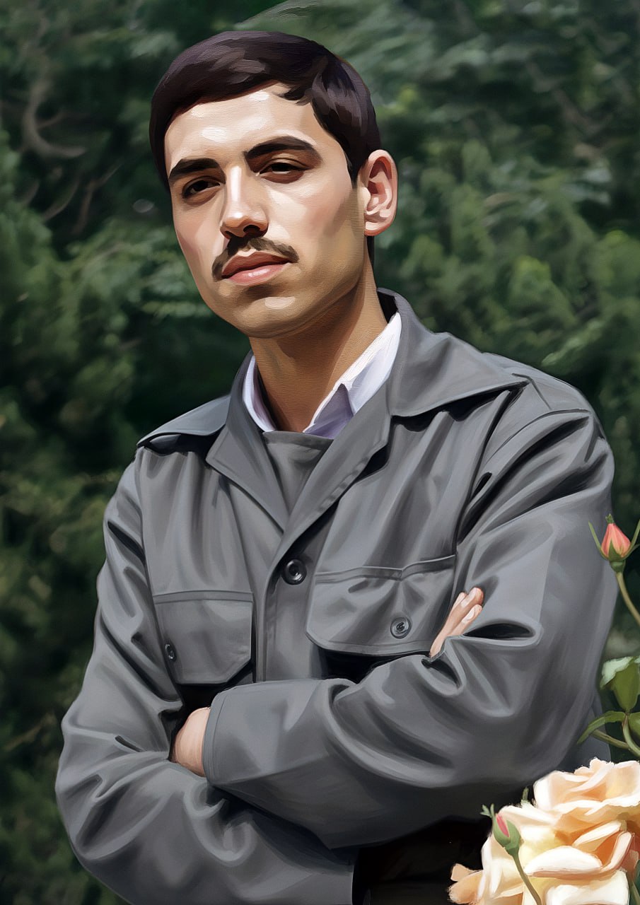 تصویرسازی چهره شهید داود صالحی